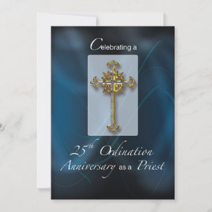 Uitnodiging 25-jarig priesterwijdingjubileum