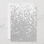 Uitnodiging - 25e huwelijksverjaardag sprankelend  (Achterkant)