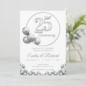 uitnodiging 25e jubileum (Staand voorkant)