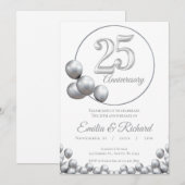 uitnodiging 25e jubileum (Voorkant / Achterkant)