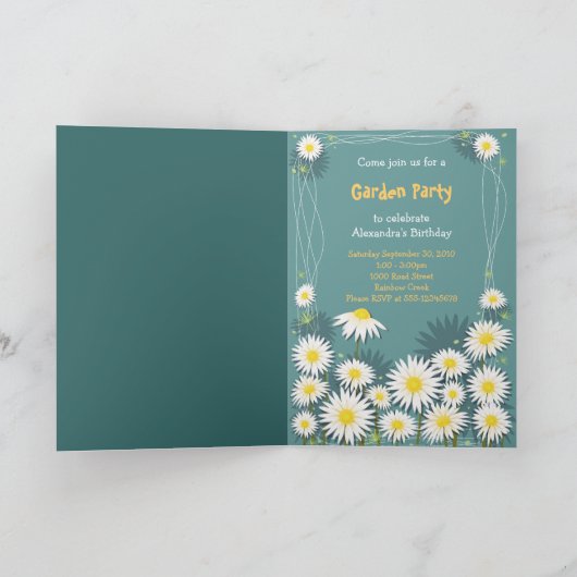 Uitnodiging 2 van de Partij van de Verjaardag van (Binnen)