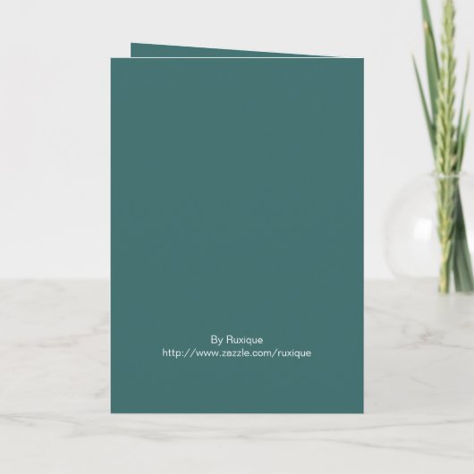 Uitnodiging 2 van de Partij van de Verjaardag van (Achterkant)