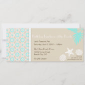 Uitnodiging 2 van de Partij van het Bediende van d (Voorkant)