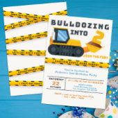 Uitnodiging 2e verjaardag bouwfeest