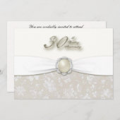 Uitnodiging 30-jarig huwelijksfeest (Voorkant / Achterkant)