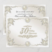 Uitnodiging 30e trouwdag (Voorkant / Achterkant)