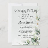 Uitnodiging | 30e verjaardag | 50ste verjaardag (Voorkant)