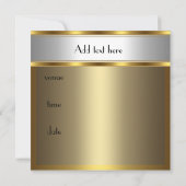 Uitnodiging 30e verjaardag Pink White Gold (Achterkant)