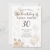 Uitnodiging 30year verjaardag (Voorkant)