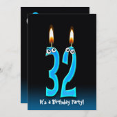 Uitnodiging 32e verpartij (Voorkant / Achterkant)