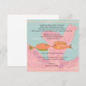 Uitnodiging 35ste verjaardag Koraal & Kusvis (Voorkant / Achterkant)