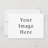 Uitnodiging 3.5 X 5 Landschap -  (Voorkant)