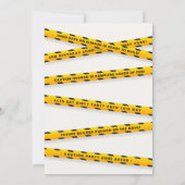 Uitnodiging 3e verjaardag bouwfeest (Achterkant)