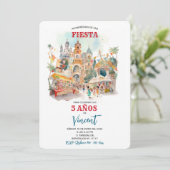 Uitnodiging 40 Jaar Verjaardag Vrouw (Staand voorkant)