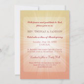 Uitnodiging 40e Jubileum van Ordinatie, Ruby Cr (Achterkant)