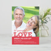 Uitnodiging 40ste huwelijksjubileum (Staand voorkant)