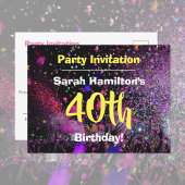 Uitnodiging 40ste verpartij