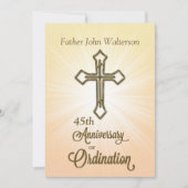 Uitnodiging, 45e Jubileum van Orde Kaart (Voorkant)