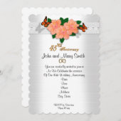 Uitnodiging 45e trouwdag (Voorkant / Achterkant)