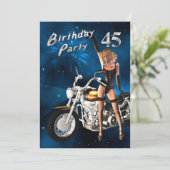 Uitnodiging 45ste verfeestdag (Staand voorkant)