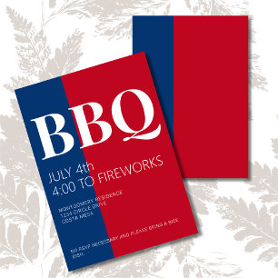 Uitnodiging 4 juli BBQ-feest