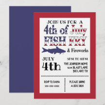 Uitnodiging 4 juli vis bakken