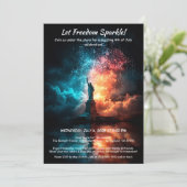 Uitnodiging 4 juli - Vrijheidsbeeld (Staand voorkant)