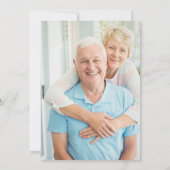 Uitnodiging 50-jarig huwelijksfeest  (Achterkant)