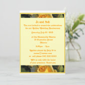 Uitnodiging 50-jarig huwelijksjubileum (Staand voorkant)