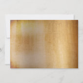 Uitnodiging 50-jarig huwelijksjubileum retro verou (Achterkant)