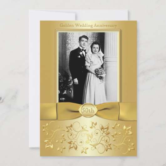 Uitnodiging 50-jarig jubileum (Voorkant)