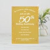Uitnodiging 50-jarig jubileum (Staand voorkant)