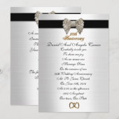 Uitnodiging 50-jarig jubileum formeel (Voorkant / Achterkant)