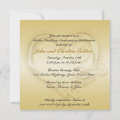 Uitnodiging 50-jarig jubileum Gouden Hart (Achterkant)