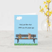 Uitnodiging 50-jarig jubileum reünie (Gele Bloem)