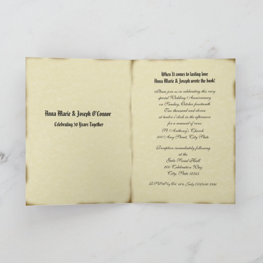 Uitnodiging 50-jarig jubileumboek (Binnen)