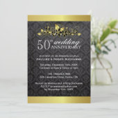 Uitnodiging 50-jarig jubileumfeest (Staand voorkant)