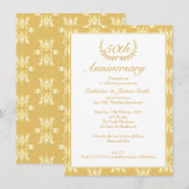 Uitnodiging 50e trouwdag (Voorkant / Achterkant)