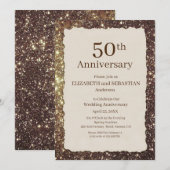 Uitnodiging 50e trouwdagfeest (Voorkant / Achterkant)