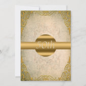 Uitnodiging 50ste huwelijksverjaardag (Achterkant)