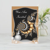 Uitnodiging 50ste huwelijksverjaardag (Staand voorkant)