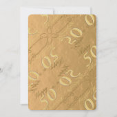 Uitnodiging 50ste huwelijksverjaardag (Voorkant)