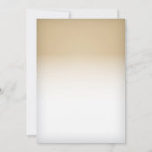 Uitnodiging 50ste huwelijksverjaardag Goud (Achterkant)