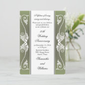 Uitnodiging 50ste trouwdag (Staand voorkant)