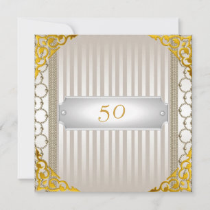 Uitnodiging 50ste verjaardag of jubileum