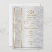 Uitnodiging 50ste verjaardagsfeestje Victoriaanse  (Achterkant)