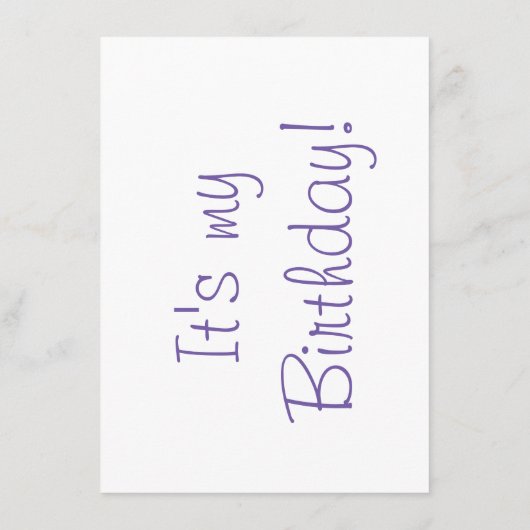 Uitnodiging 5e verjaardagsfeestje met foto informatiekaartje (Achterkant)