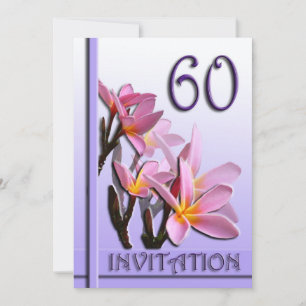 Uitnodiging 60-jarig Huwelijksjubileum Frangipani