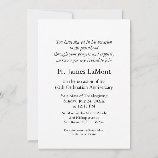 Uitnodiging 60e Jubileum Silver Pate (Achterkant)