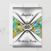 Uitnodiging 60e verjaardag (Voorkant)